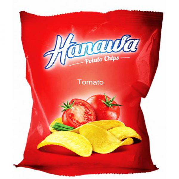 Hanawa Potato Chips Tomato Sauce 25G