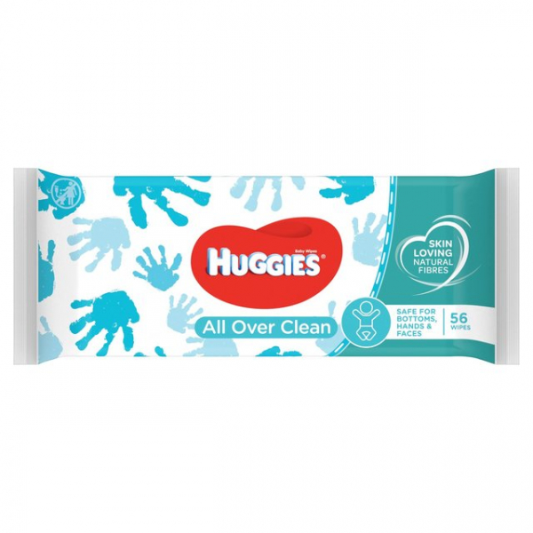 Huggies All Over Clean Wipes 56S