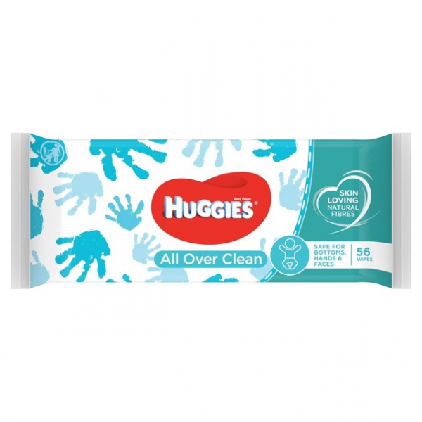 Huggies All Over Clean Wipes 56S