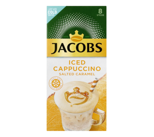Jacobs Iced Cappuccino Salted Caramel 8S