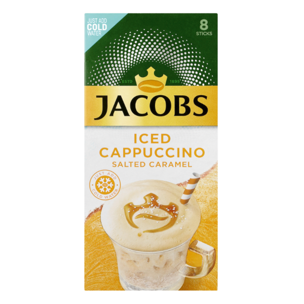 Jacobs Iced Cappuccino Salted Caramel 8S