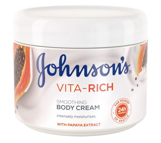 Johnsons Vita Rich Body Cream Smoothing 350Ml