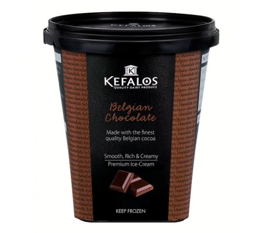 Kefalos Belgian Chocolate Ice Cream 150Ml