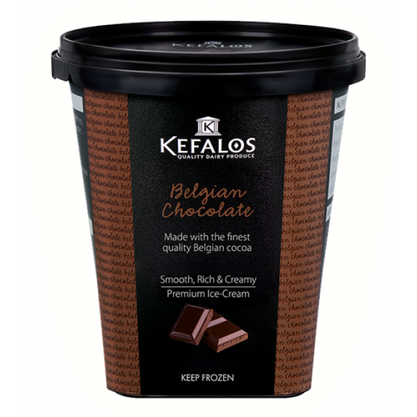 Kefalos Belgian Chocolate Ice Cream 150Ml