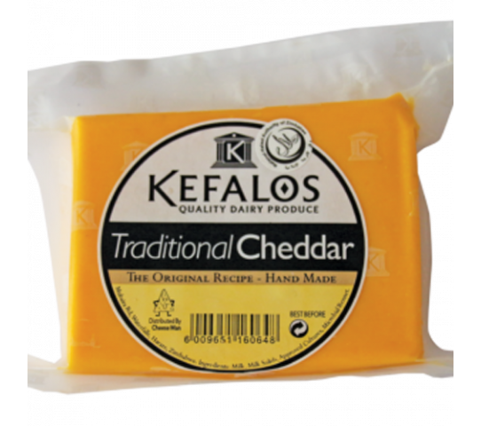 Kefalos Traditional Cheddar Cheese 80G