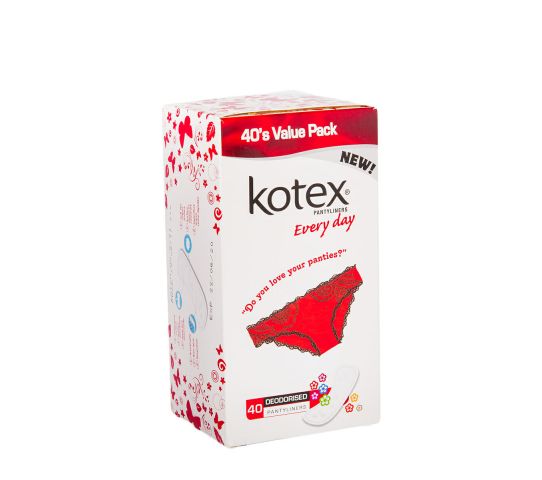 Kotex Panty Liners Deodorized 40S