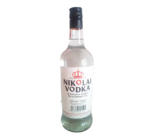 Nikolai Vodka Bottle 750Ml