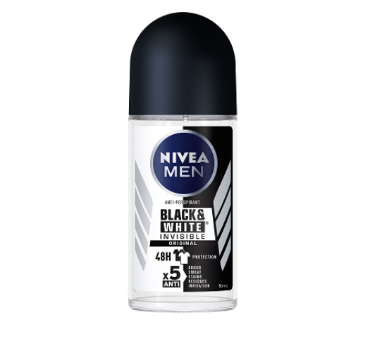 Nivea Invis Men Roll On Black & White 50Ml