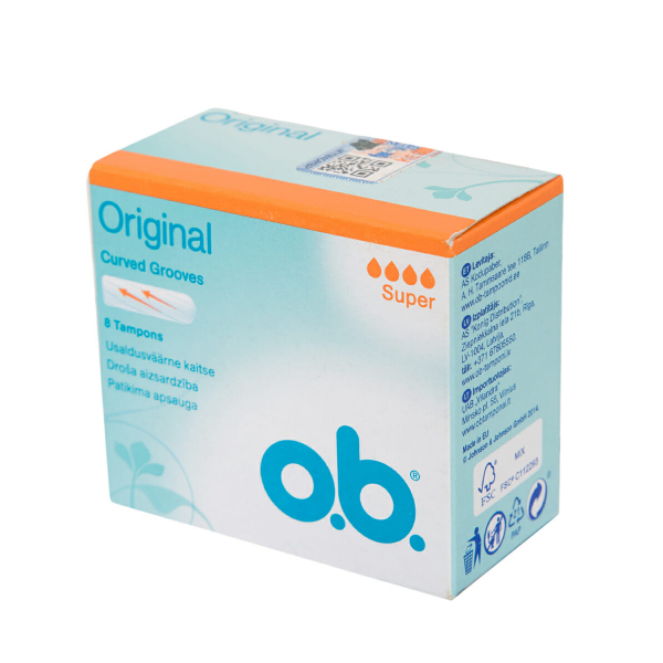 O.B Tampons Original Super 8S