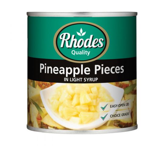 Rhodes Pineapple Pieces 440G