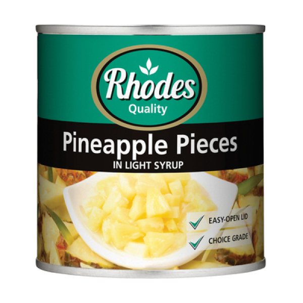 Rhodes Pineapple Pieces 440G