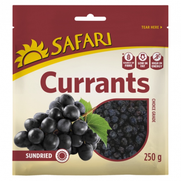 Safari Currants 250G