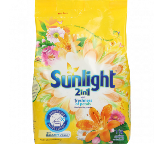 Sunlight 2In1 Spring Sensations Hand & Wash 1Kg