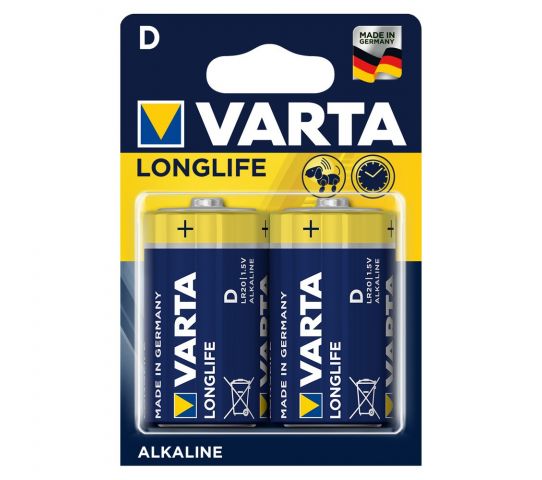Varta Long Life Alkaline D 2S