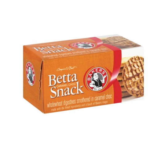 Bakers Betta Snack Caramel 200G