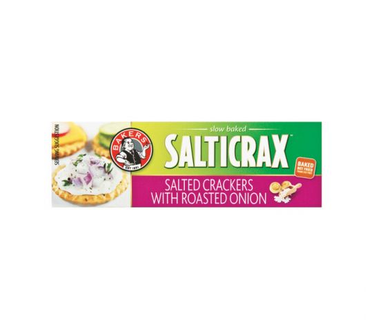 Bakers Salticrax Roasted Onion 200G