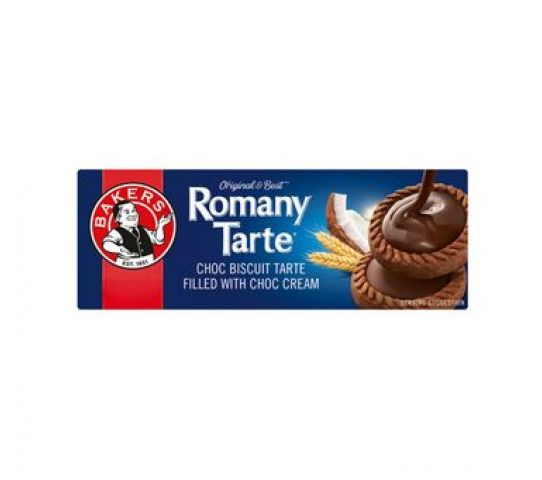 Bakers Romany Tarte Choc 150G