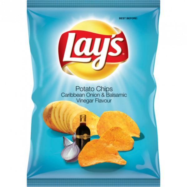 Lays Caribbean Onion & Basalmic Vinegar 120G