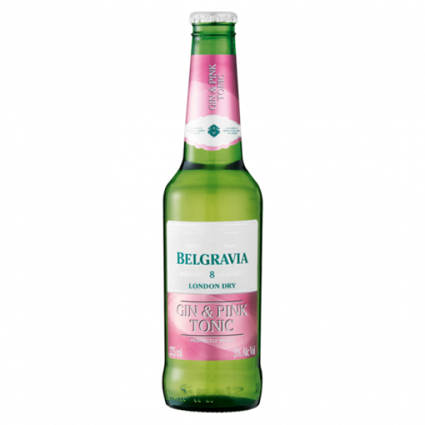 Belgravia Gin & Pink Tonic 275ML