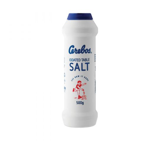 Cerebos Iodated Table Salt Flask 500G