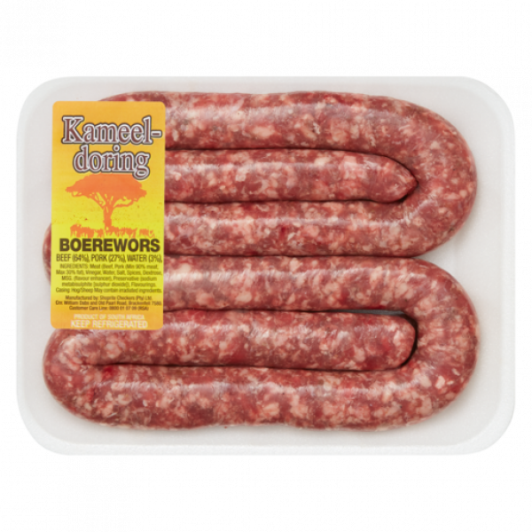 Farm Fresh Kameeldoring Boerewors KG