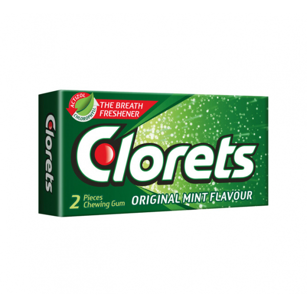 Clorets Chewing Gums 2 PCS