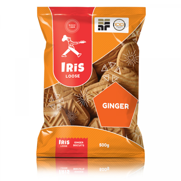 Iris Ginger Biscuits 250G