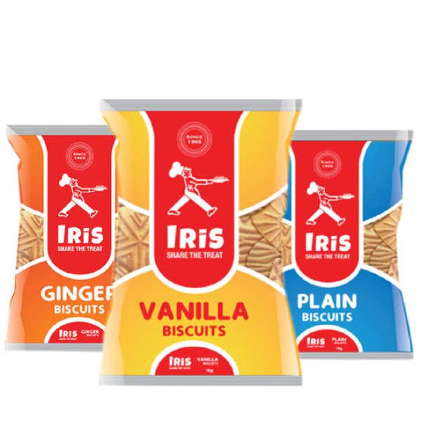Iris Loose Biscuits Plain 250G