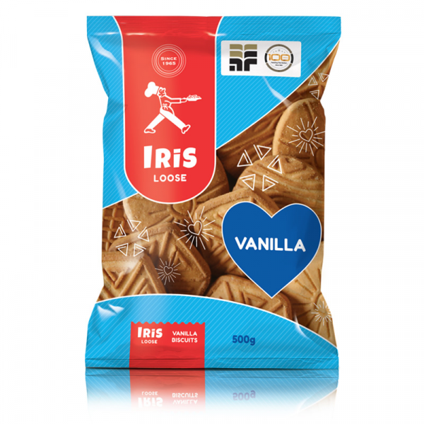 Iris Vanilla Loose Biscuits 500G