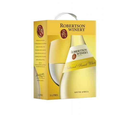 Robertson Natural Sweet White Wine 3L