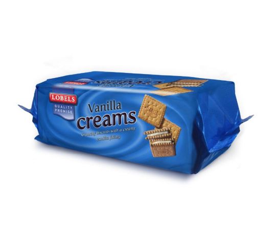 Lobels Vanilla Creams Biscuits 150G