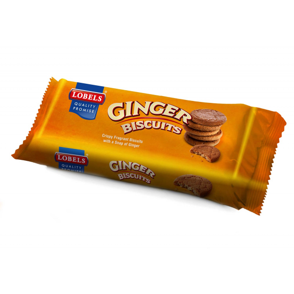 Lobels Ginger Biscuits 200G