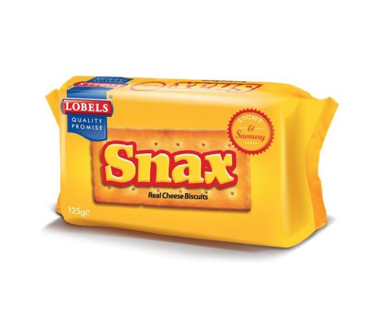 Lobels Snax Cheese Biscuits 125G