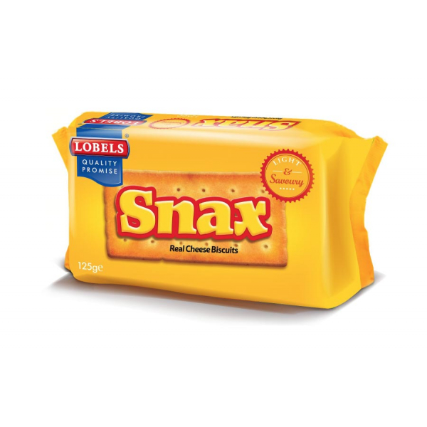 Lobels Snax Cheese Biscuits 125G