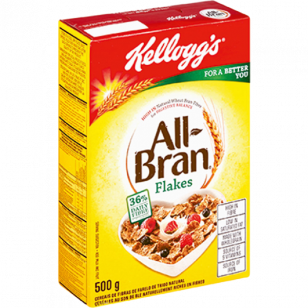 Kelloggs All Bran Flakes 500G