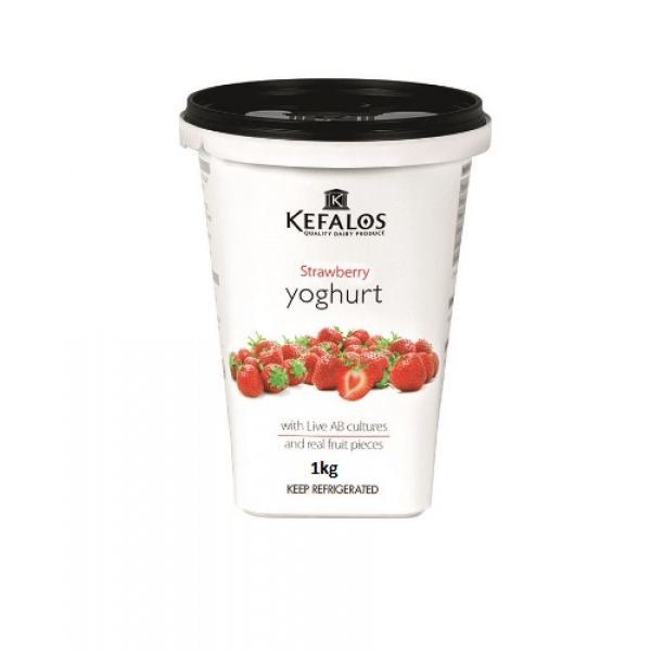 Kefalos Yog.Strawberry 1KG